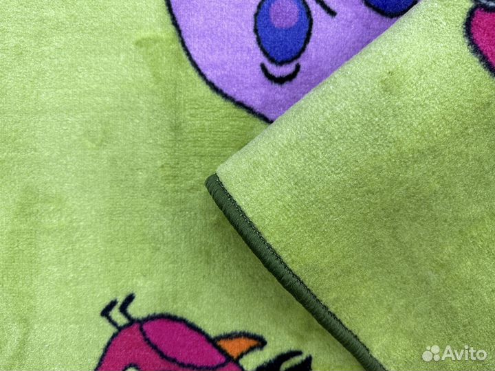 Ковёр безворсовый, палас детский 1х1.5м