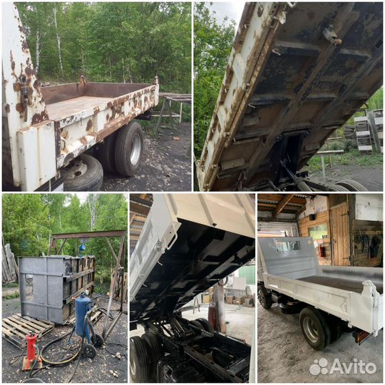 Пескоструйная обработка поршковая покраска