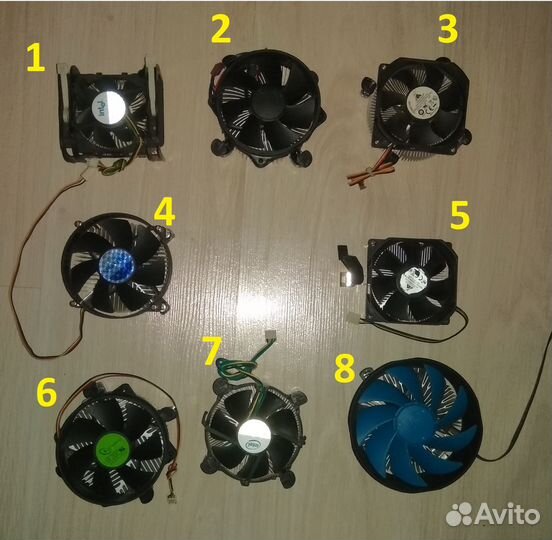 Кулер 478/775/1156/1155/1150/1151/1200/AM3 (обмен)