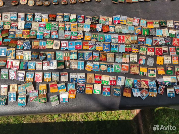 Значки СССР города