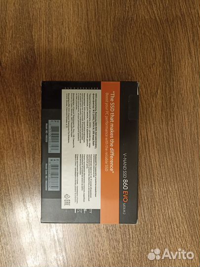SSD Samsung 860 evo 250Гб M.2 (MZ-N6E250BW)