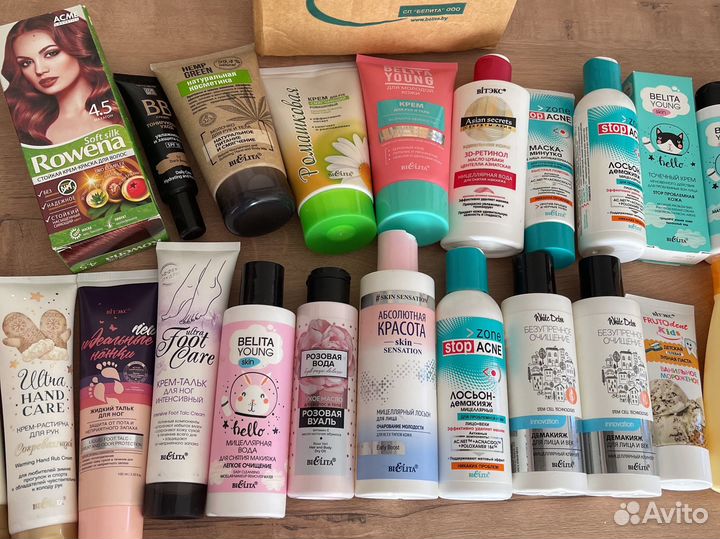 Косметика пакетом новая