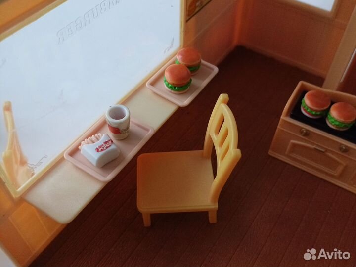 Ресторан Гамбургер Sylvanian familiesсильваниан