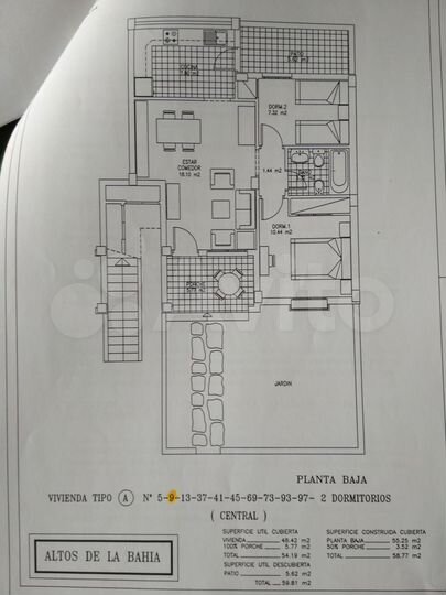 3-к. квартира, 60 м² (Испания)