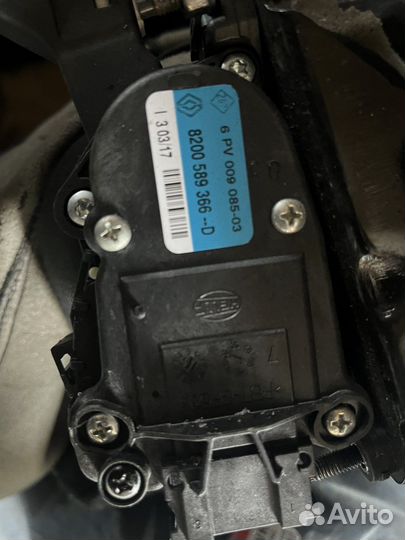 Педаль газа ниссан альмера G15