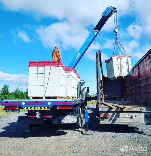 Доставка газоблоков