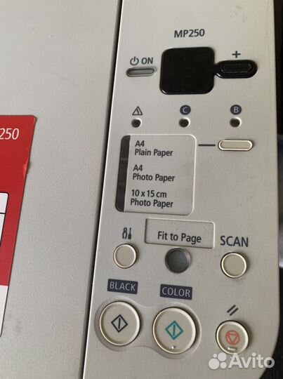 Принтер canon mp 250