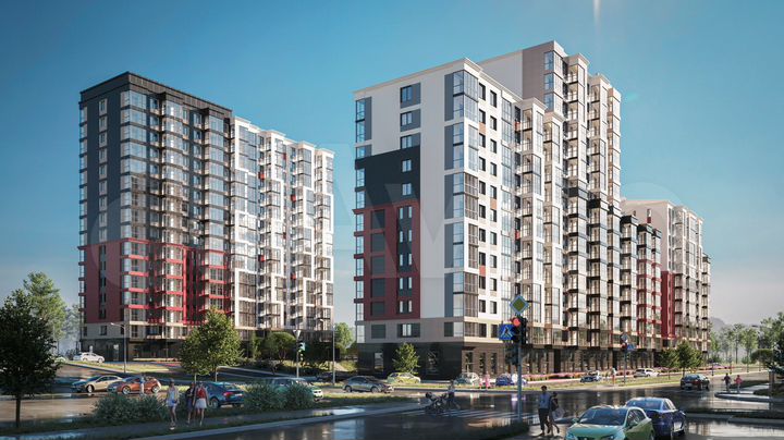 2-к. квартира, 39,6 м², 10/16 эт.