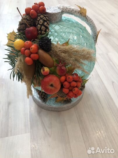 Осенняя поделка из природных материалов