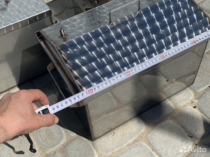 Коптильня из нержавейки толстостенная