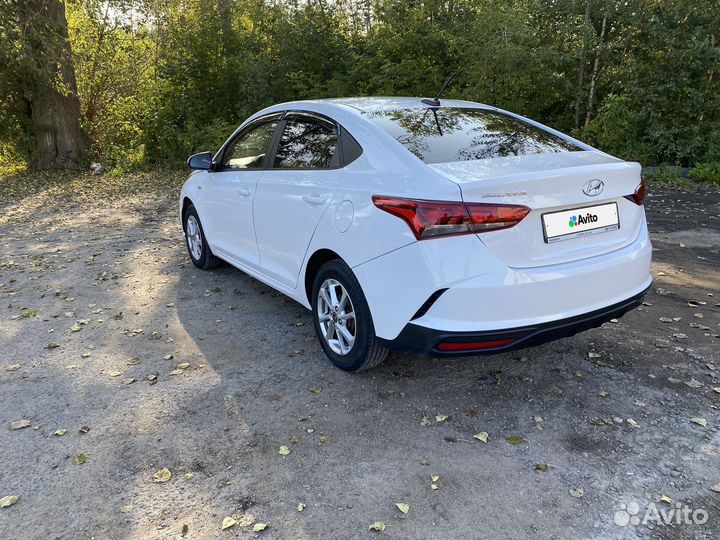 Hyundai Solaris 1.6 AT, 2021, 30 100 км
