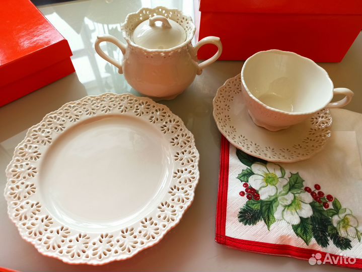 Goldfish Porzellan новый чайный сервиз конфетница