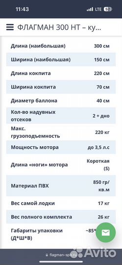 Надувная лодка с моторрм