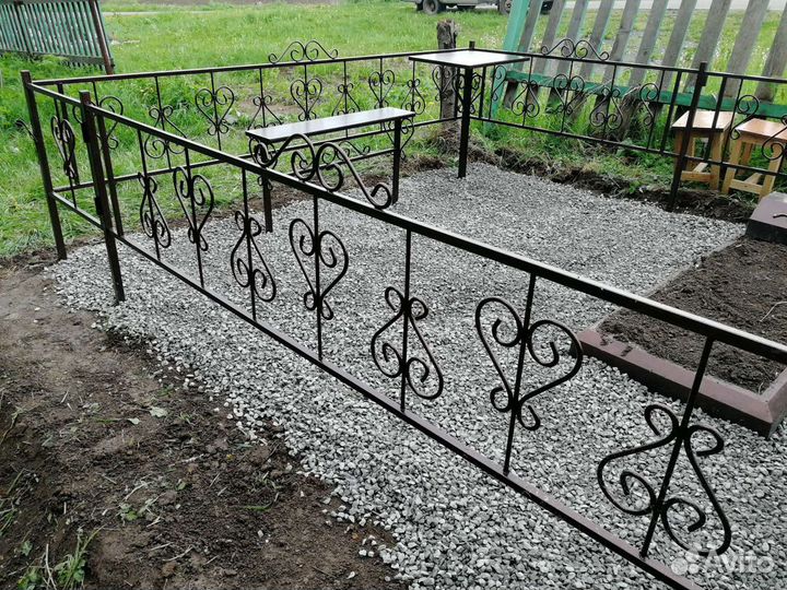 Оградки для кладбищ (на могилку)