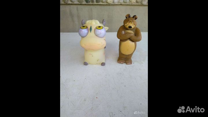 Резиновые и пластмассовые игрушки СССР