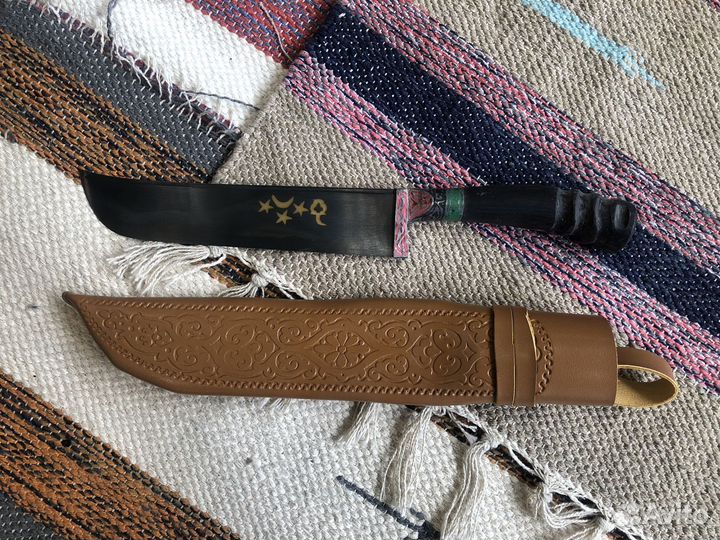 Кухонный Узбекский нож Сайгак