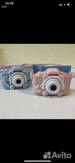 Детский фотоаппарат «Кошечка« новый