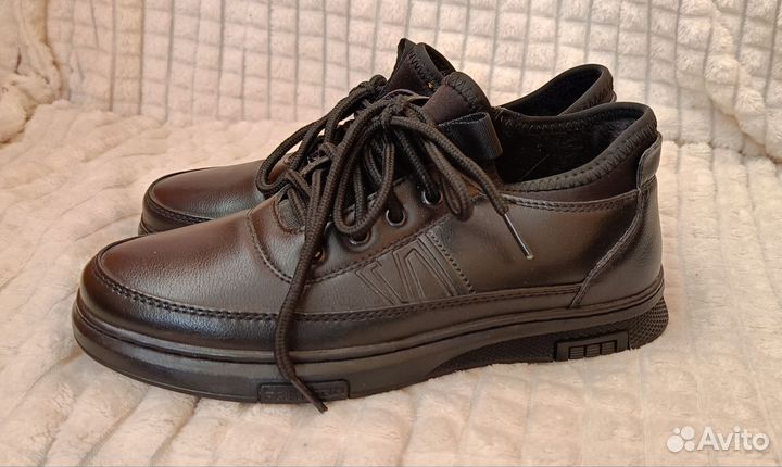 Полуботинки кожаные 34 р-р