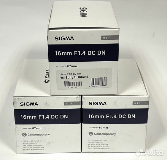 Sigma AF 16mm f/1.4 DC DN Contemporary Sony E