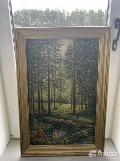 Картина маслом пейзаж