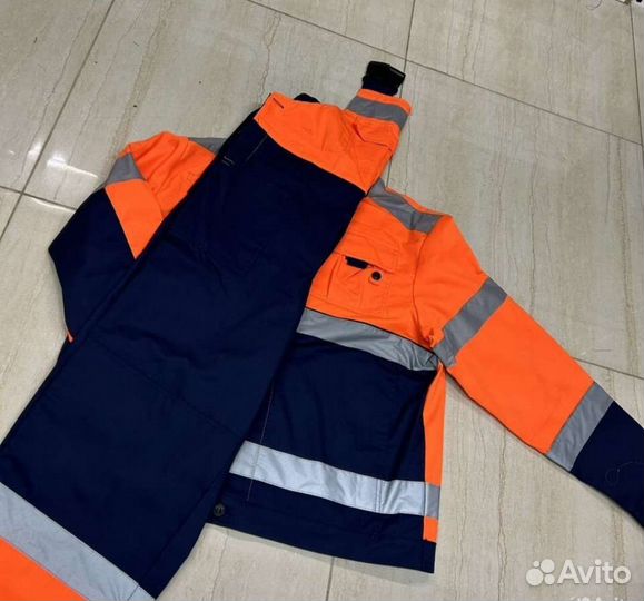 Костюм мужской рабочий, дорожный