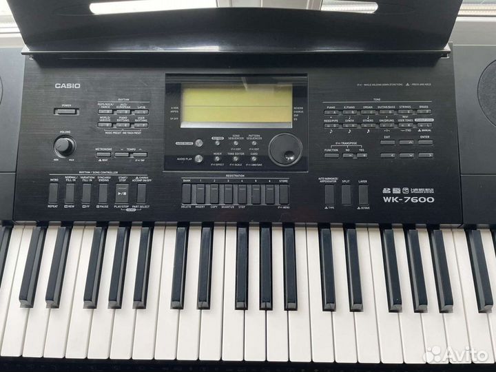 Синтезатор casio WK-7600