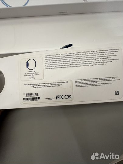 Часы Apple watch 6 40 mm