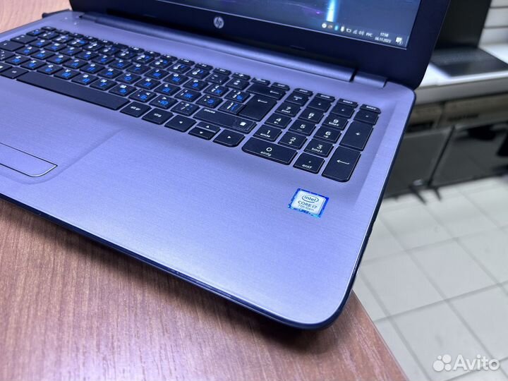 Hp бизнес core i7-7500u + 8 ram + ssd