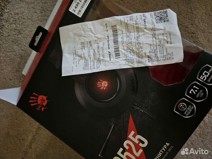 Игровые A4tech bloody G525