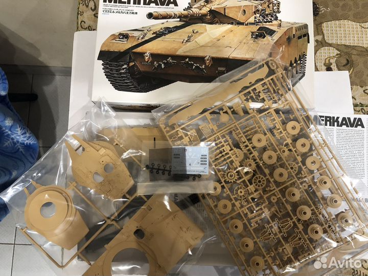 «Тamiya», израильский основной танк merkava