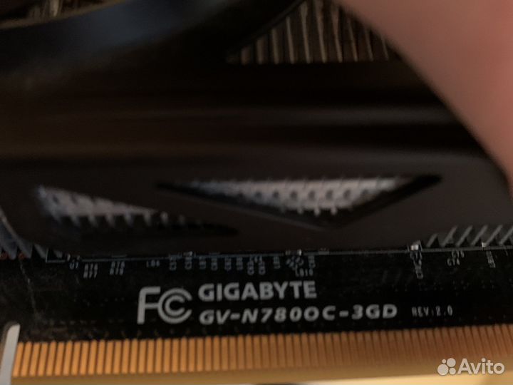 Видеокарты rx 560 4gb и gtx 780 3gb