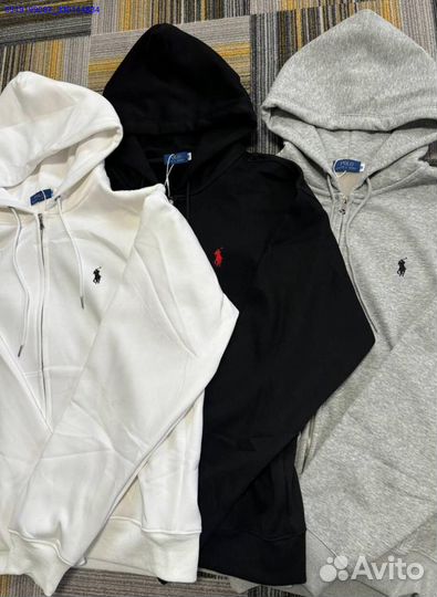 Polo Ralph Lauren: зип худи для повседневной жизни