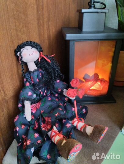 Кукла текстильная