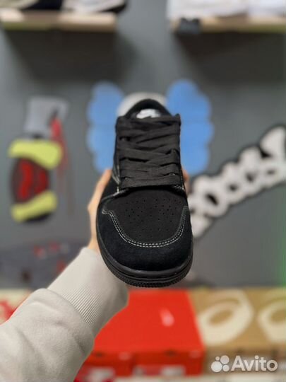 Nike Air Jordan 1 low travis scott black phantom