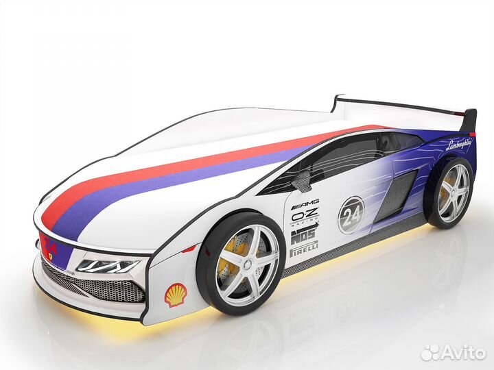 Кровать машина