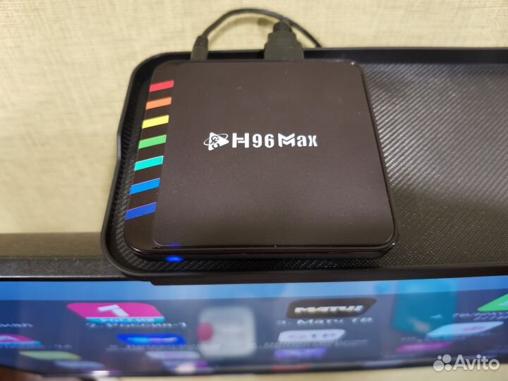 SMART tv приставка h96max 4/64