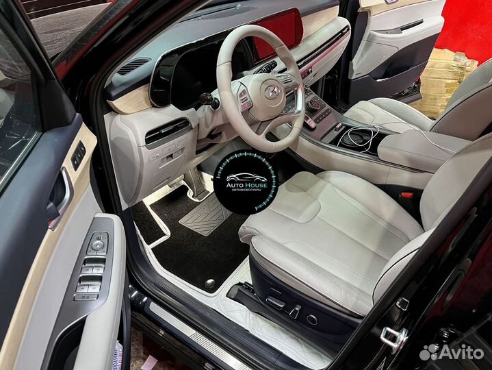 3D коврик из экокожи Hyundai Palisade