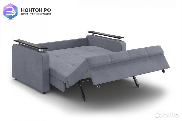 Диван аккордеон Остин темно-серый