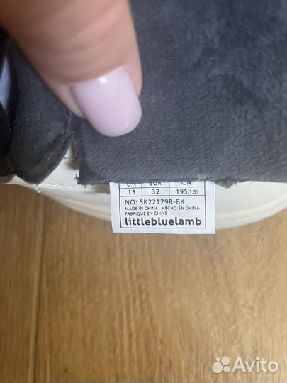 Ботинки детские утепленные