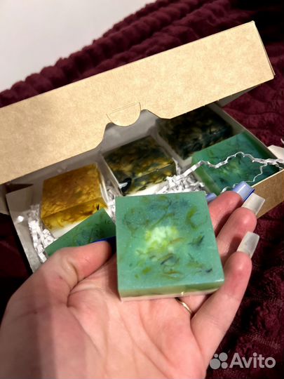 Мыло ручной работы набор