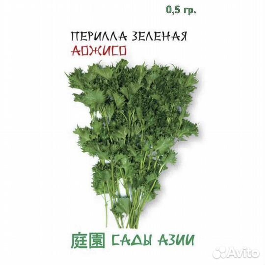 Семена Перилла зеленая 