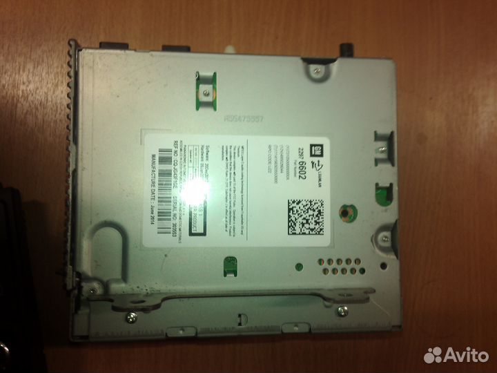 Опель Астра J штатная магнитола