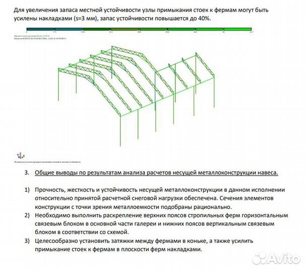 Навес из металлопрофиля, 5 дней, 3х10 o-7335