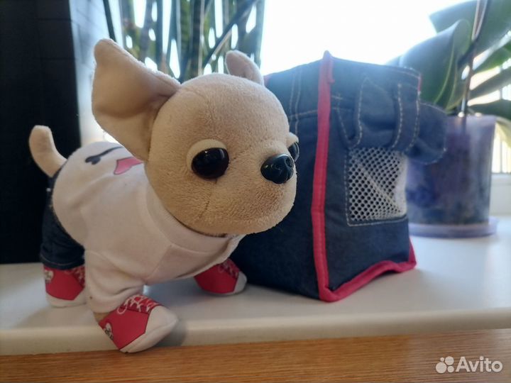 Игрушка плюшевая собачка 