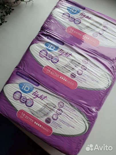 Прокладки послеродовые урологические