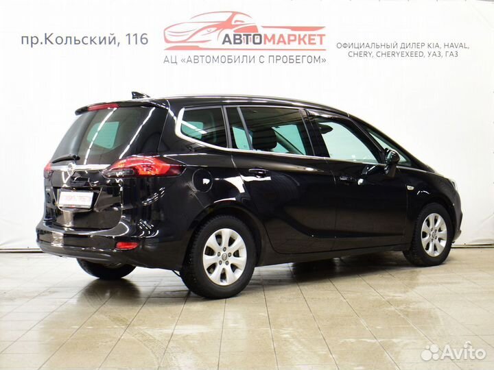 Opel Zafira 1.6 МТ, 2017, 159 000 км