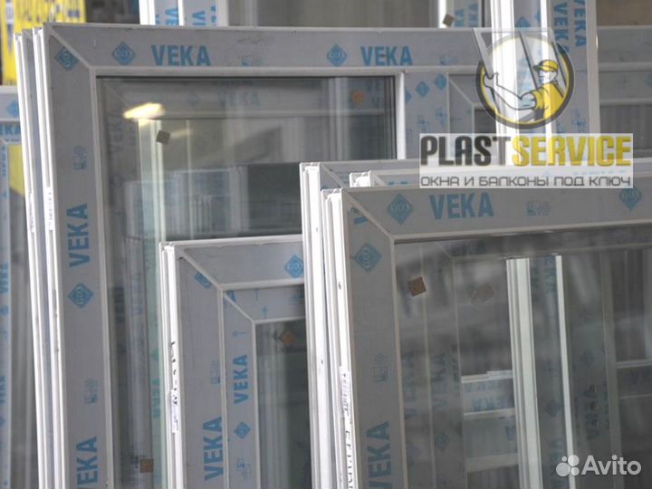 Пластиковые окна Veka, остекление Veka