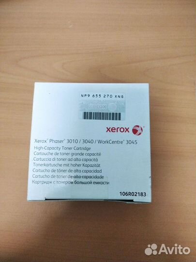 106R02183 Тонер xerox