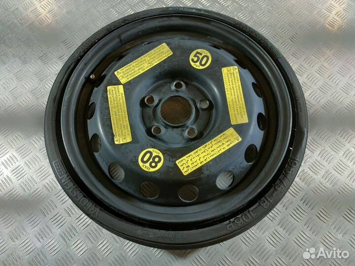 Запасное колесо R18x6.5 5x130 Audi Q7 4L