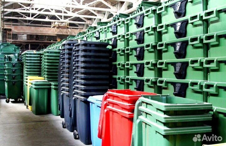 Пластиковый контейнер 1100л. Арт. 53661